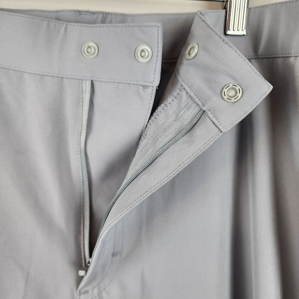 Fabletics Men Gray Lightweight Flex Straight Leg … - image 6